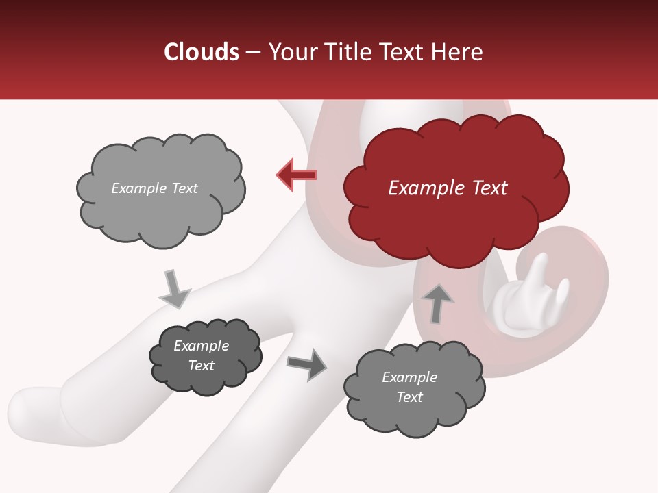 Postage Happy Isolated PowerPoint Template