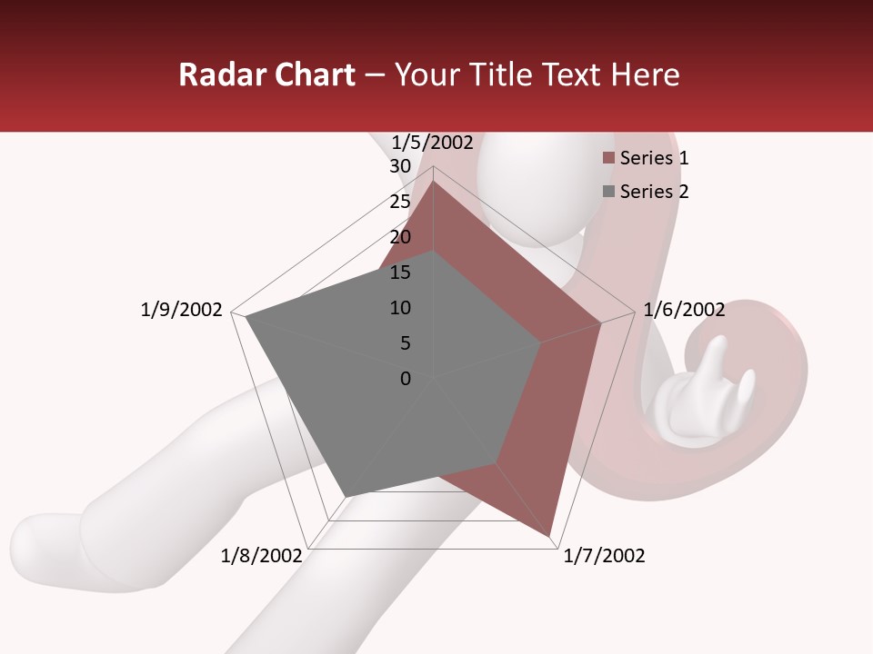 Postage Happy Isolated PowerPoint Template