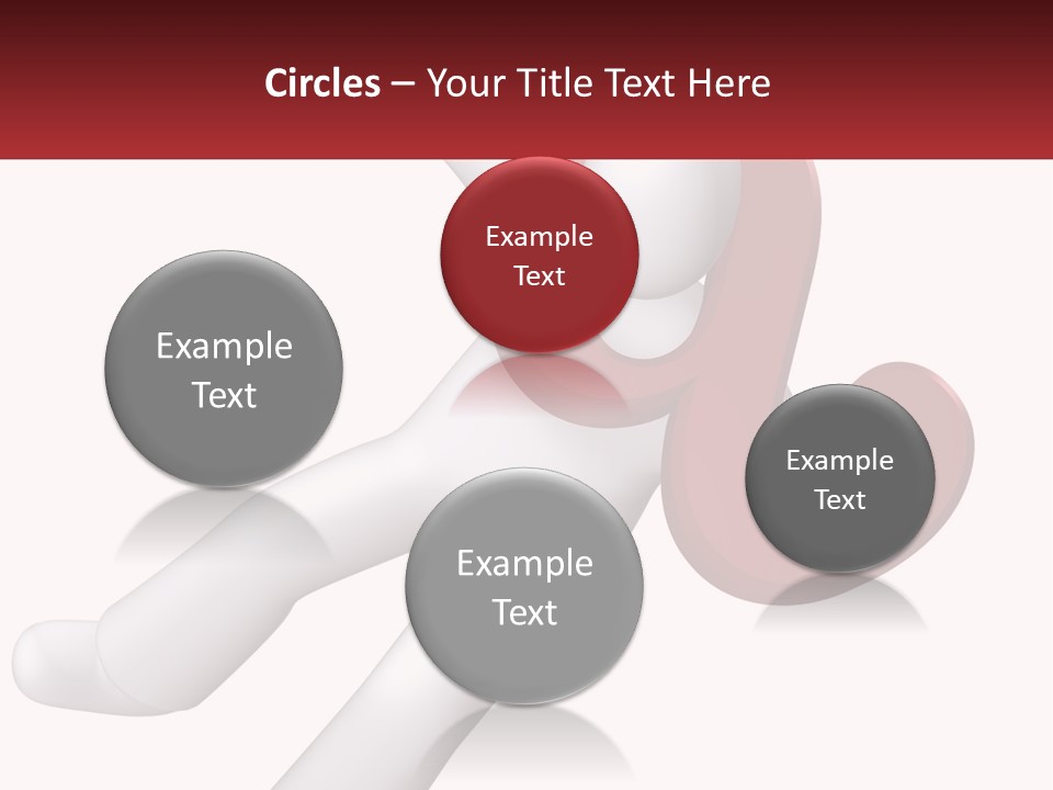 Postage Happy Isolated PowerPoint Template