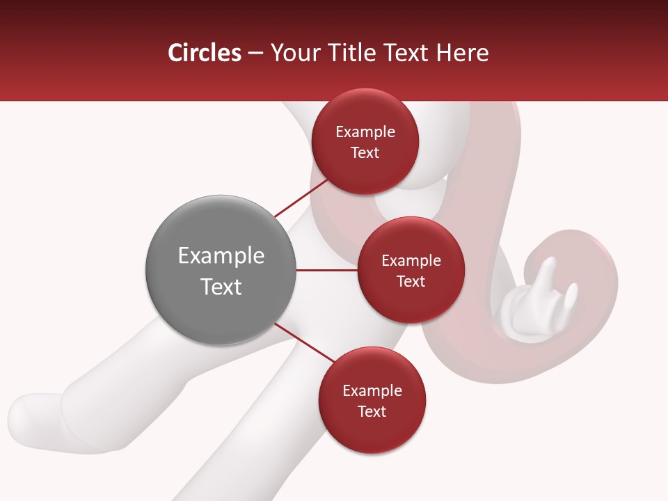 Postage Happy Isolated PowerPoint Template