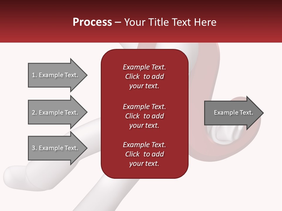 Postage Happy Isolated PowerPoint Template