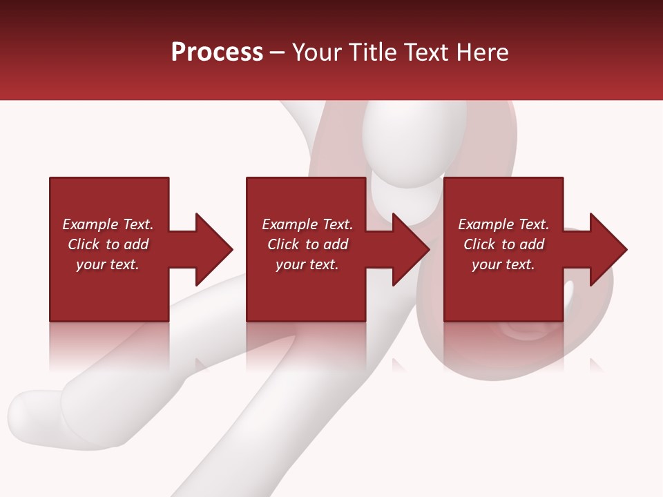 Postage Happy Isolated PowerPoint Template
