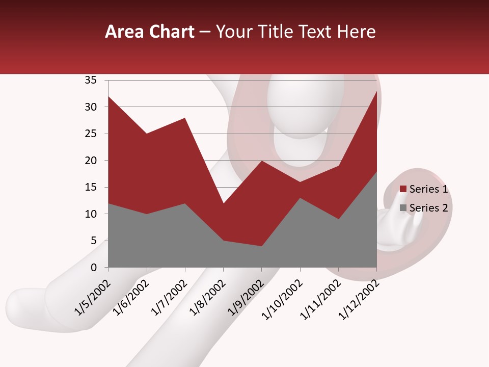 Postage Happy Isolated PowerPoint Template