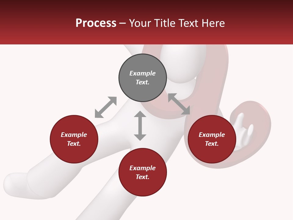 Postage Happy Isolated PowerPoint Template