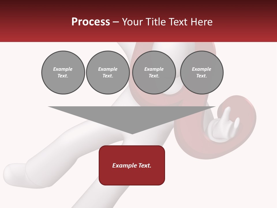 Postage Happy Isolated PowerPoint Template