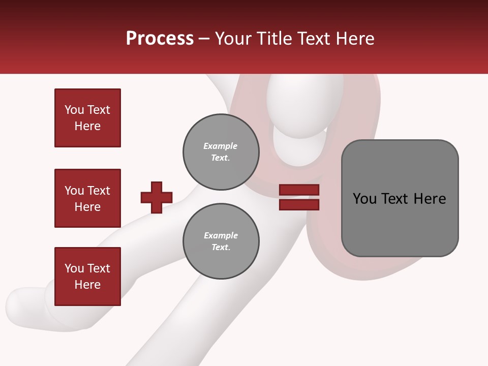 Postage Happy Isolated PowerPoint Template