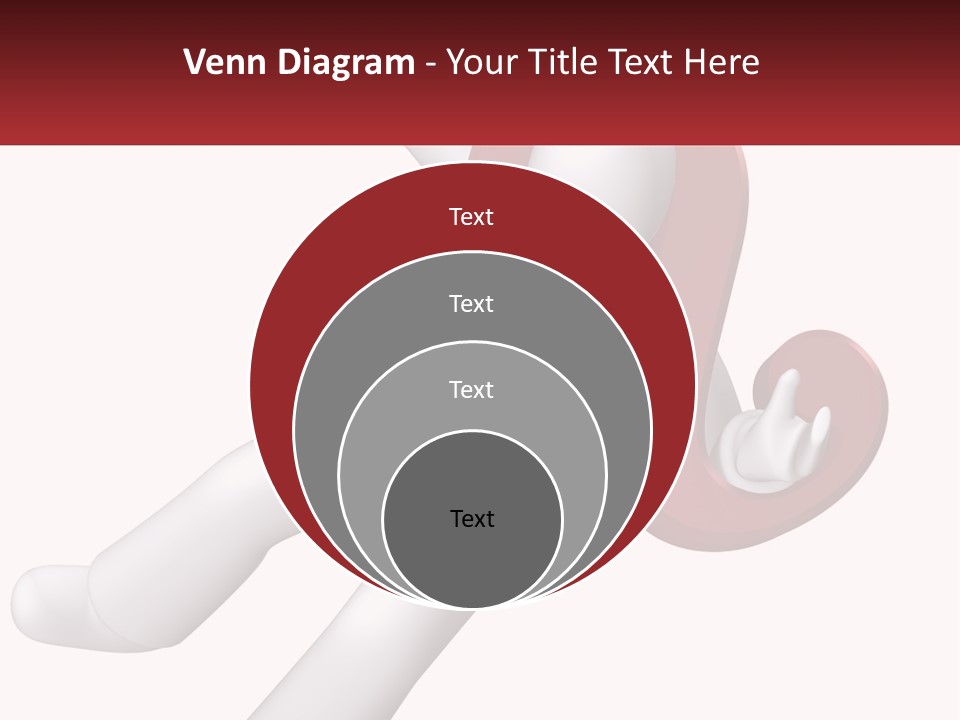 Postage Happy Isolated PowerPoint Template