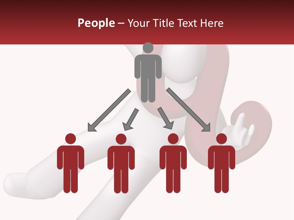 Postage Happy Isolated PowerPoint Template