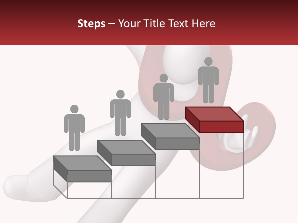 Postage Happy Isolated PowerPoint Template