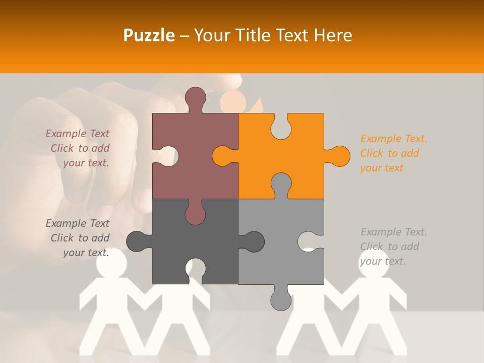 Candle Party Happiness PowerPoint Template