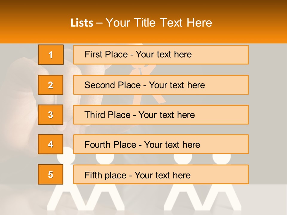 Candle Party Happiness PowerPoint Template