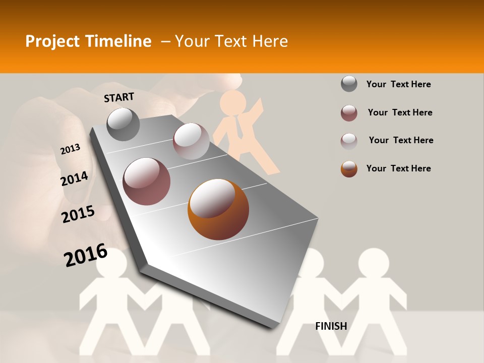 Candle Party Happiness PowerPoint Template