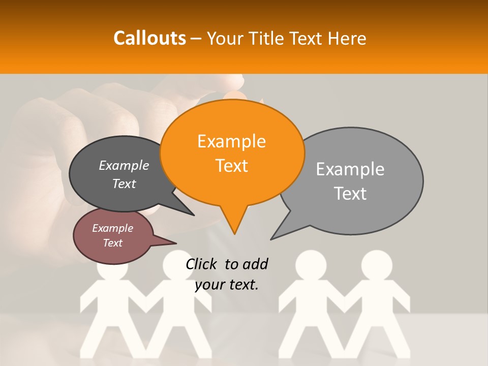 Candle Party Happiness PowerPoint Template