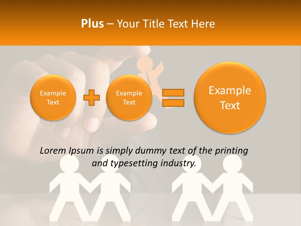 Candle Party Happiness PowerPoint Template
