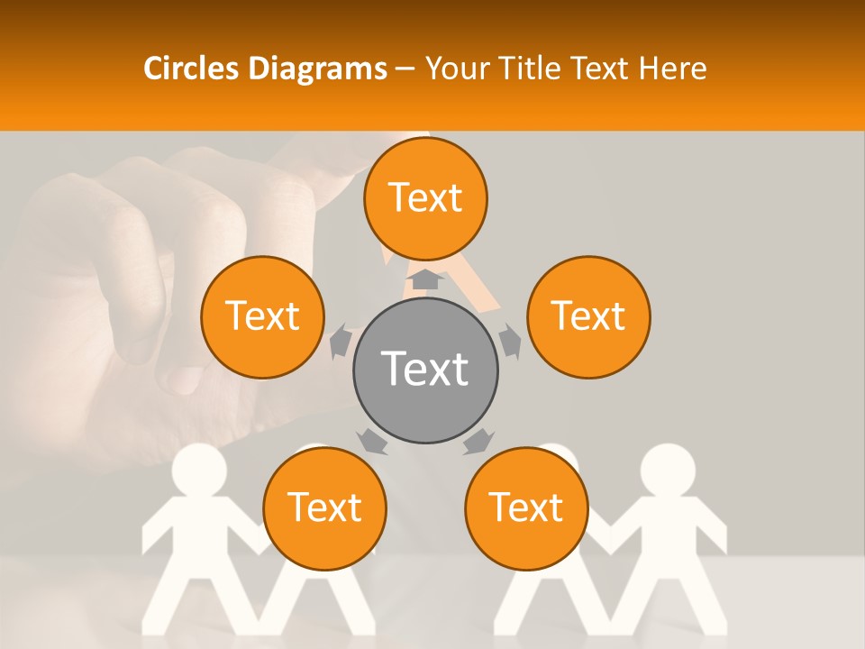 Candle Party Happiness PowerPoint Template