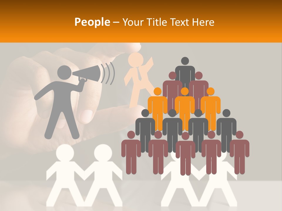 Candle Party Happiness PowerPoint Template