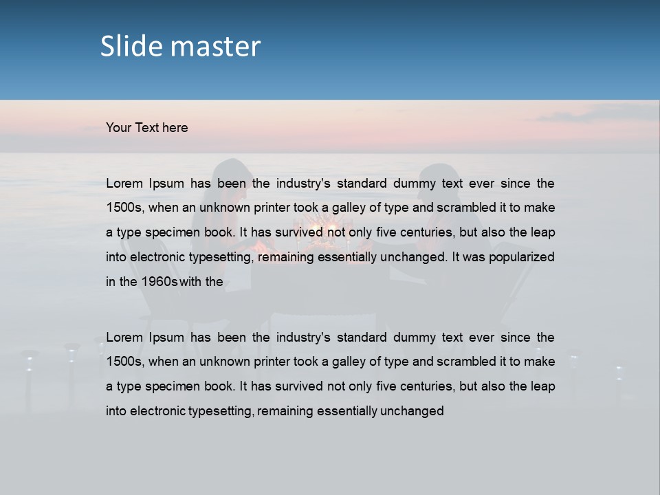 Decorative Flag Birthday PowerPoint Template