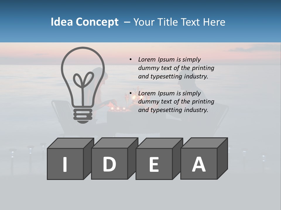 Decorative Flag Birthday PowerPoint Template