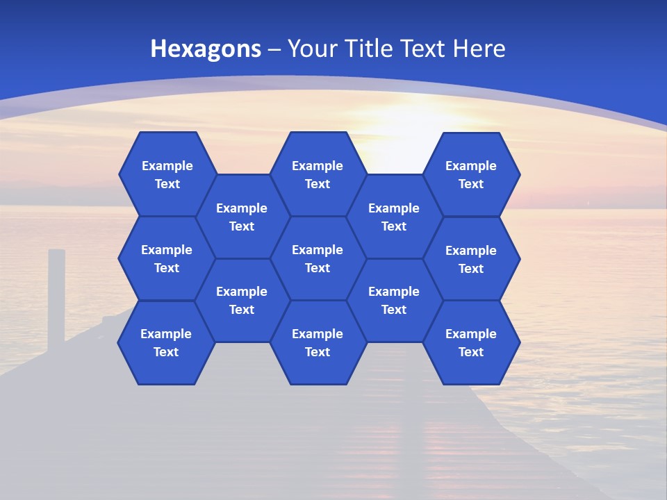 Card Bird Pattern PowerPoint Template