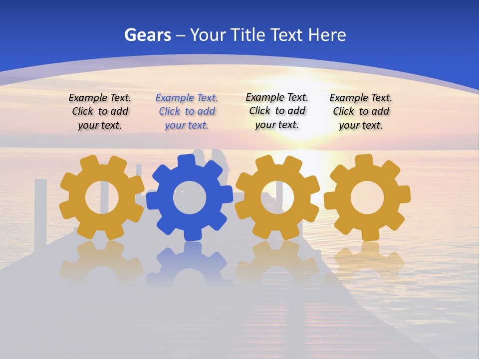 Card Bird Pattern PowerPoint Template