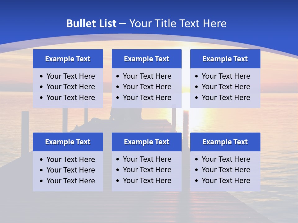 Card Bird Pattern PowerPoint Template