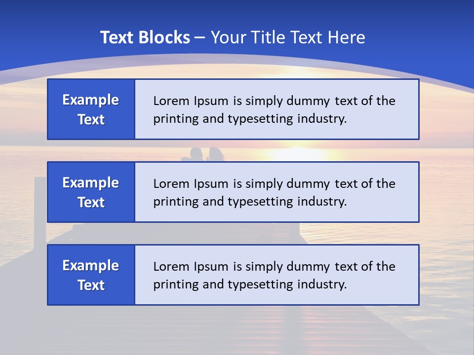 Card Bird Pattern PowerPoint Template