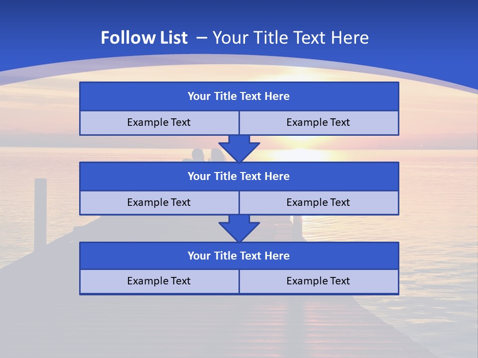 Card Bird Pattern PowerPoint Template
