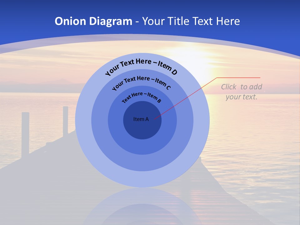 Card Bird Pattern PowerPoint Template