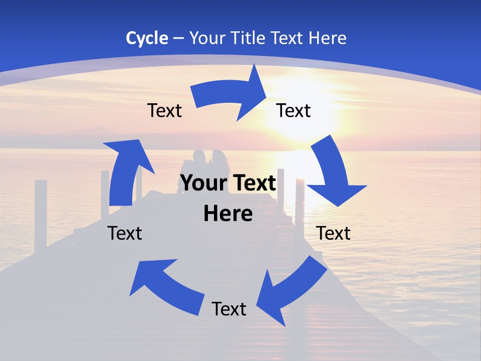 Card Bird Pattern PowerPoint Template