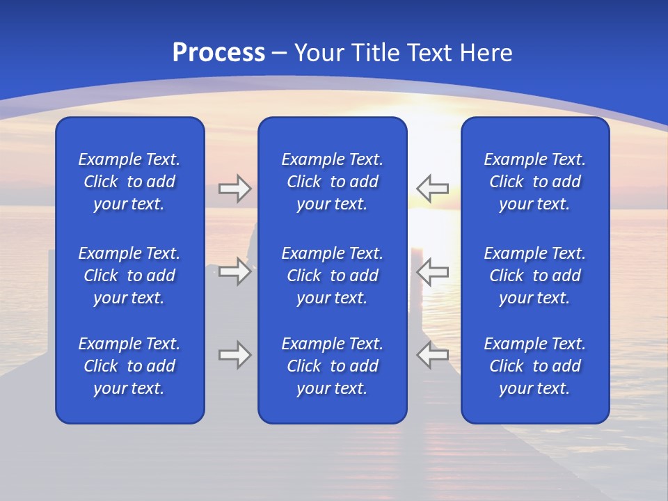 Card Bird Pattern PowerPoint Template