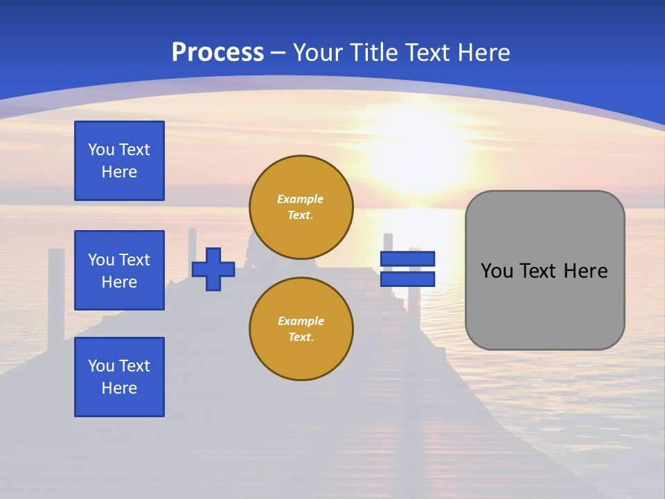 Card Bird Pattern PowerPoint Template