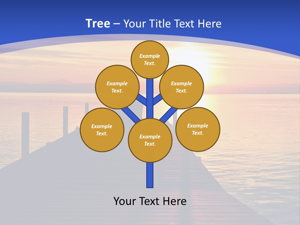 Card Bird Pattern PowerPoint Template