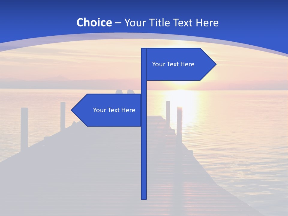 Card Bird Pattern PowerPoint Template