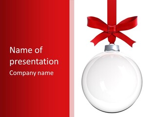 Icon Gift Star PowerPoint Template