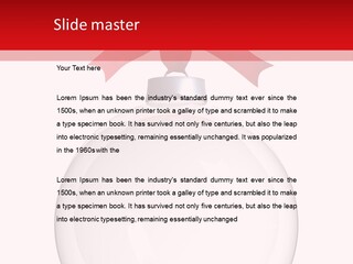 Icon Gift Star PowerPoint Template