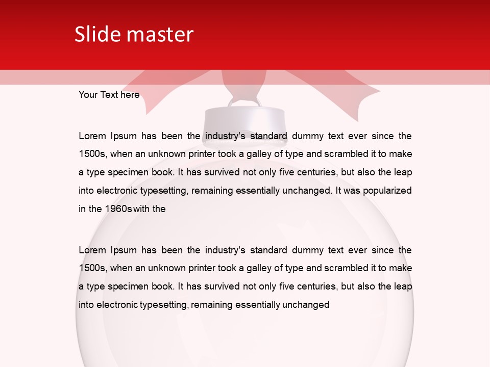 Icon Gift Star PowerPoint Template