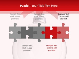 Icon Gift Star PowerPoint Template