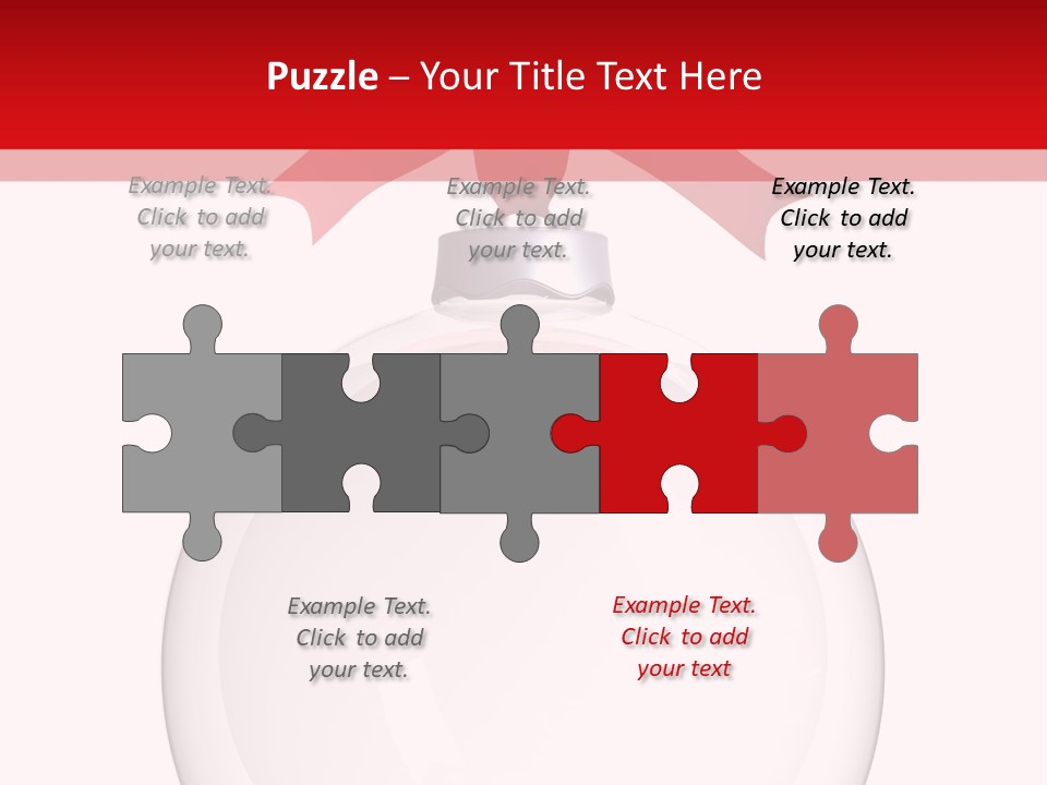 Icon Gift Star PowerPoint Template