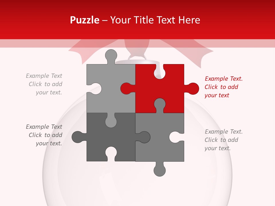 Icon Gift Star PowerPoint Template