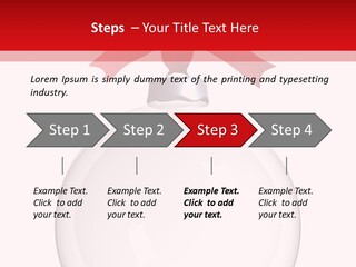 Icon Gift Star PowerPoint Template