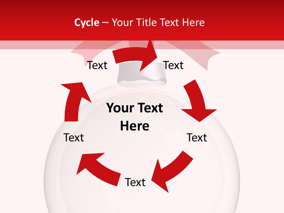 Icon Gift Star PowerPoint Template