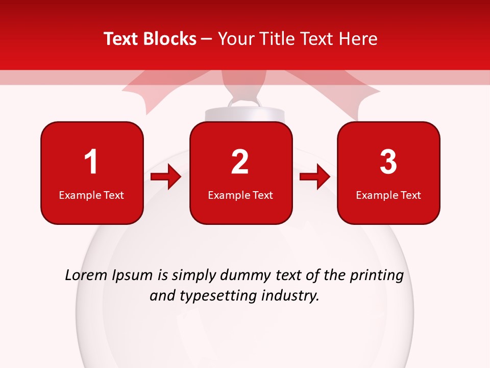 Icon Gift Star PowerPoint Template