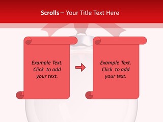 Icon Gift Star PowerPoint Template