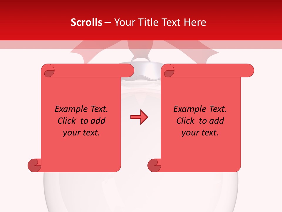 Icon Gift Star PowerPoint Template