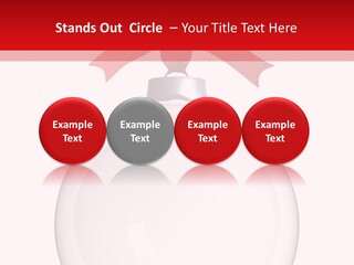 Icon Gift Star PowerPoint Template