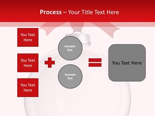 Icon Gift Star PowerPoint Template