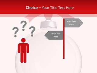 Icon Gift Star PowerPoint Template
