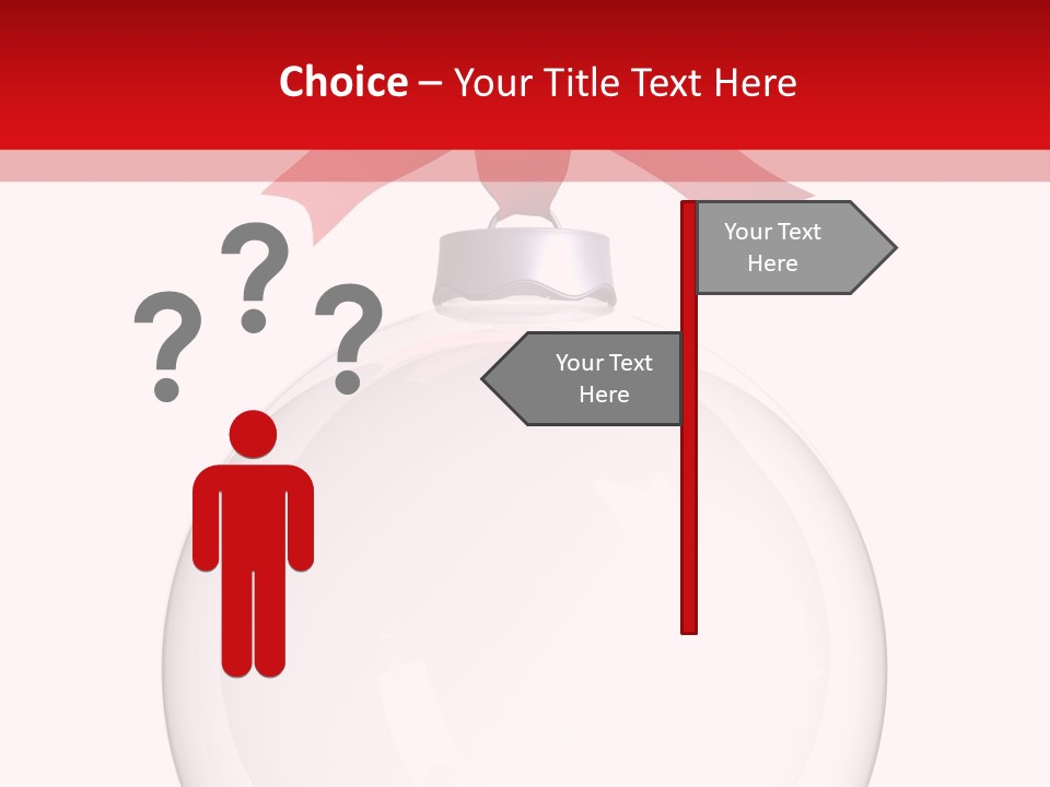 Icon Gift Star PowerPoint Template