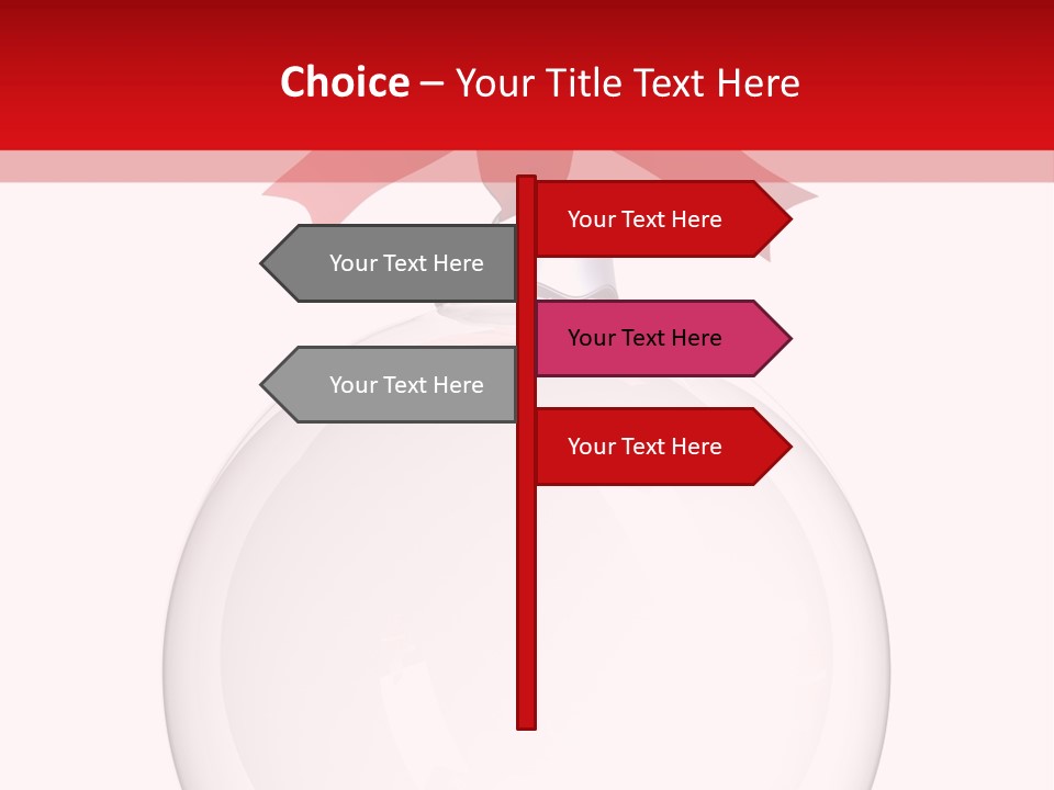 Icon Gift Star PowerPoint Template