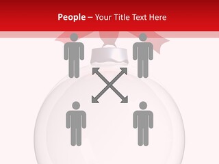 Icon Gift Star PowerPoint Template